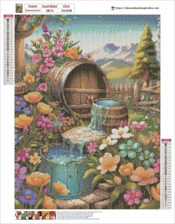 學習鑽石繪畫工具