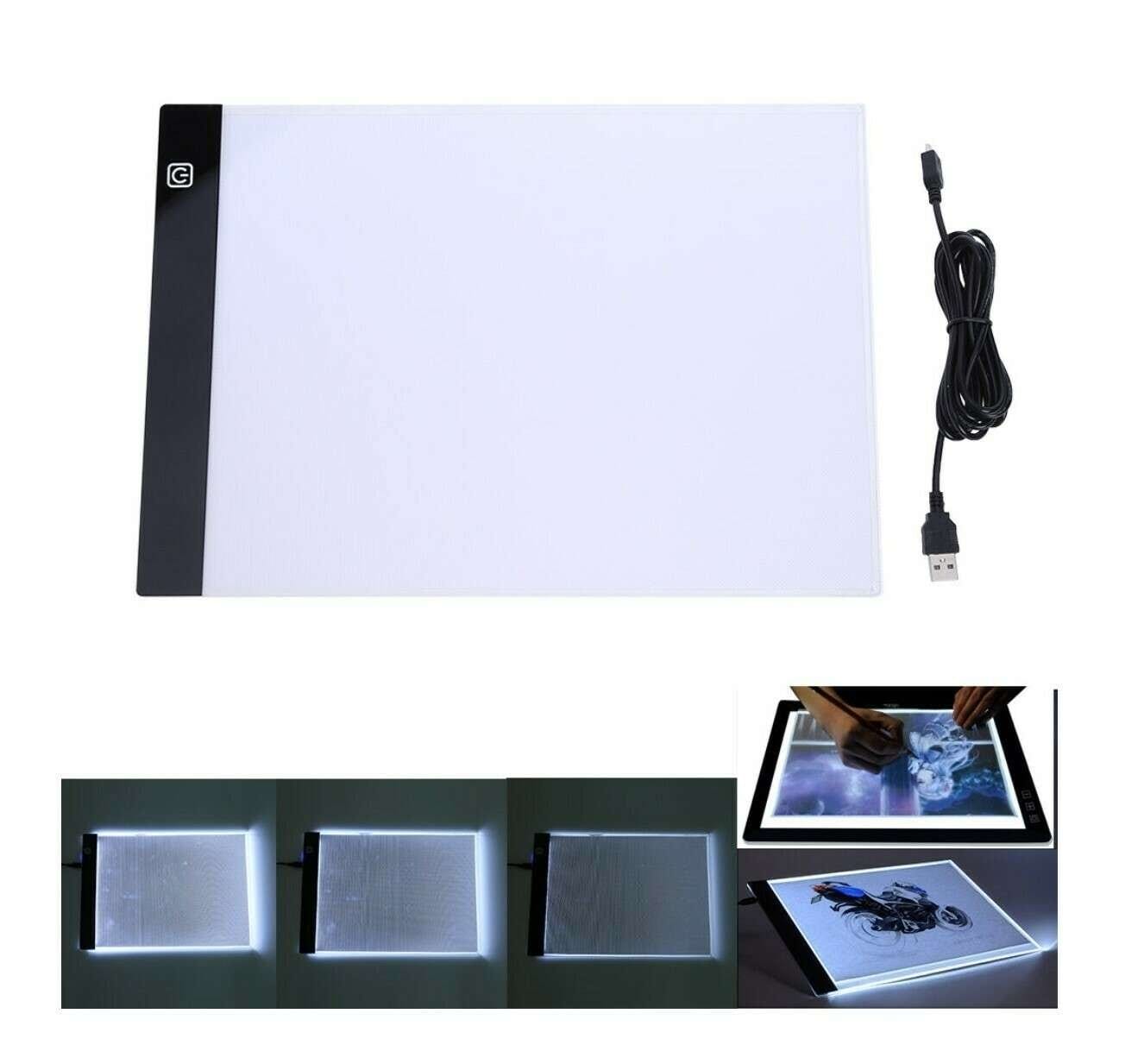 Diamond painting A4 LED Drawing Tablet Digital Graphics Pad USB LED Light Box البورد المضئ لإضاءة لوحات الدايموند بينتيج Diamond painting A4 LED Drawing Tablet Digital Graphics Pad USB LED Light Box البورد المضئ لإضاءة لوحات الدايموند بينتيج
