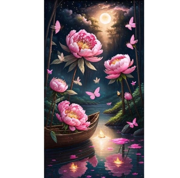 5d Peacock Full square Drill Diamond Painting 40*50 لوحة الطووس رسم بالماس