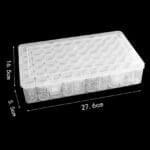 60 Grids Diamond Painting Boxes Plastic Organizer 5D with free stickers علب تنظيم الرسم بالماس60  عين