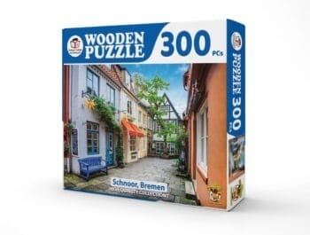 Wooden Jigsaw Puzzles Bremen for Adults 300 Piece Puzzle for Adults 300  بازل برمين خشب قطعة