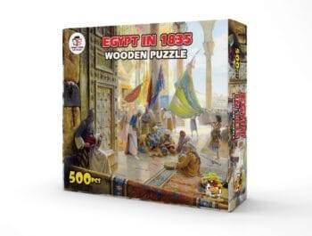 Wooden Jigsaw Puzzles Egypt 1835 for Adults 500 Piece Puzzle for Adults 500  بازل مصر عام 1835 خشب قطعة