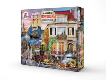 Wooden Jigsaw Puzzles Montrial for Adults 500 Piece Puzzle for Adults 500  بازل مونتريال خشب قطعة