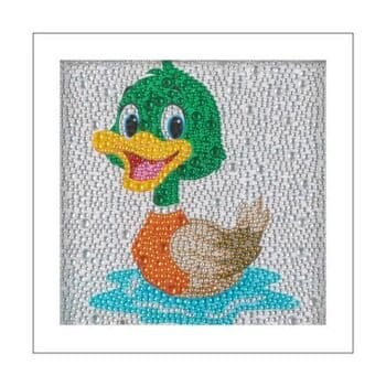 diamond painting Kids Duck crystal Full Drill 18*18 لوحة البط الرسم بالماس للأطفال دايموند كريستال