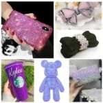 E 8000 Rhinestone Glue Clear Multi-Function Adhesive Super Glue with Cap & Precision Tip for Jewelry Repair, Small Hobby Models, Metal Stone Crafts, Fabric(110ML)