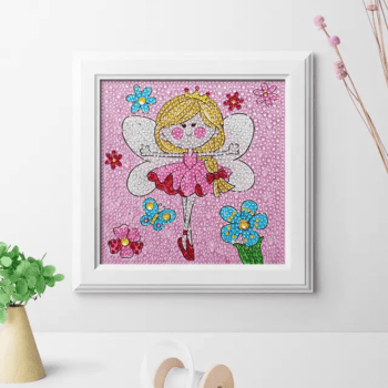 diamond painting Kids Awl crystal Full Drill 15*15 لوحة البومه الرسم بالماس للأطفال دايموند كريستال