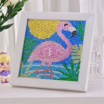 diamond painting Kids crystal Full Drill 15*15 لوحات الرسم بالماس للأطفال دايموند كريستال