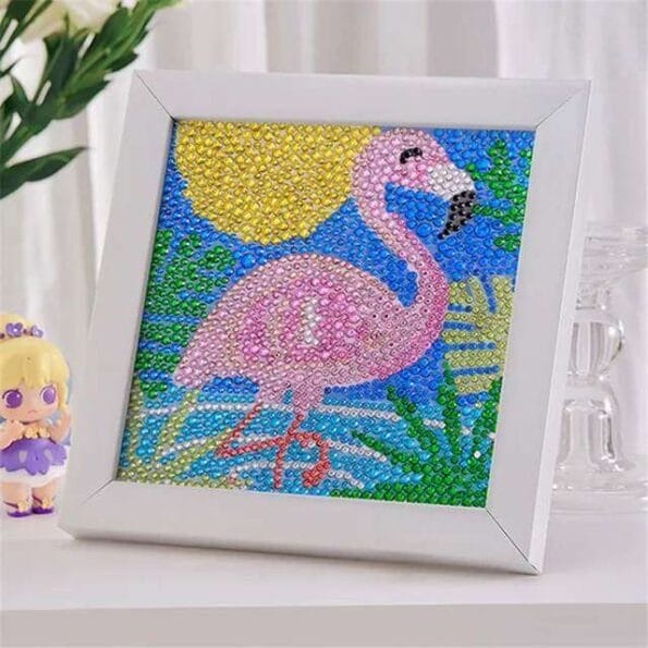 diamond painting Kids crystal Full Drill 15*15 لوحات الرسم بالماس للأطفال دايموند كريستال