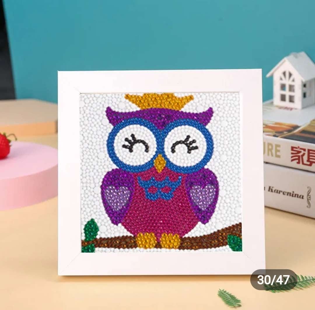 diamond painting Kids Awl crystal Full Drill 15*15 لوحة البومه الرسم بالماس للأطفال دايموند كريستال diamond painting Kids Awl crystal Full Drill 15*15 لوحة البومه الرسم بالماس للأطفال دايموند كريستال