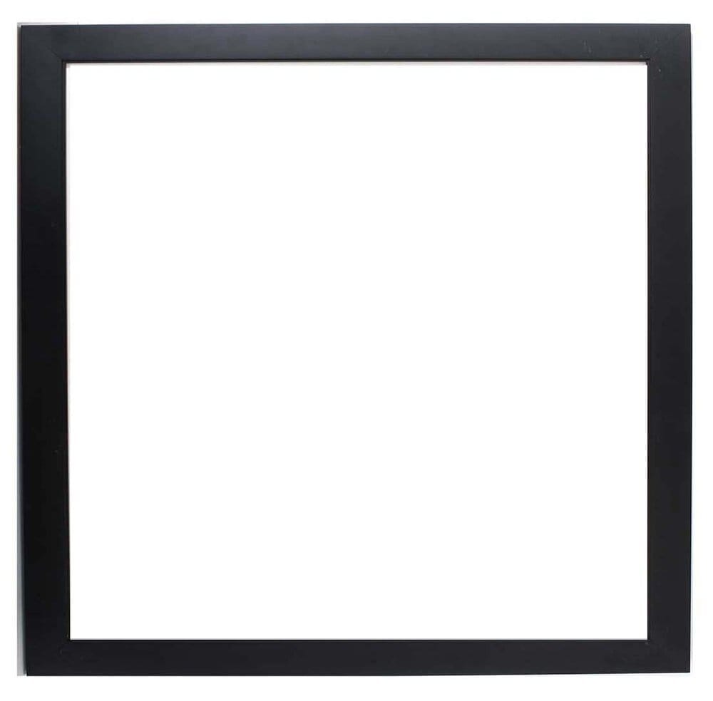12x12+black+square+frame Diamond Painting black acrylic Frame 40*40 برواز اسود آكريلك للوحات الرسم بالماس