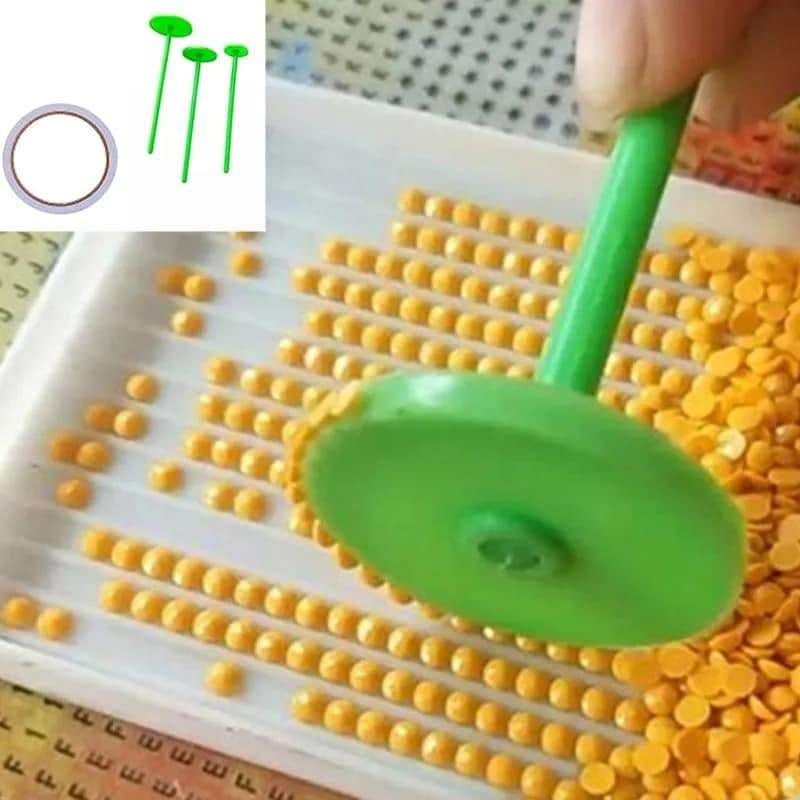 4pic diamond painting tools Roller Scroll عجلات الدايموند لوضع الدايموند في اللوحه