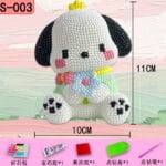 5d Boshra Diamond painting Egypt piggy bank Puppy round drill 10*11 cm حصاله بوبي من بشري والرسم بالماس