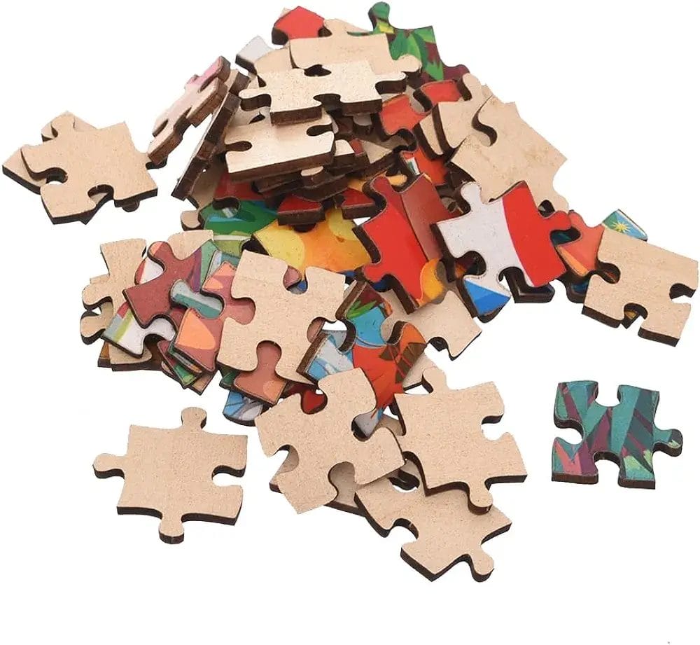 Wooden Jigsaw Puzzles for Adults 1000 Piece Puzzle for Adults 1000 بازل خشب قطعة