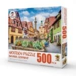 Wooden Jigsaw Puzzles bavaria for Adults 500 Piece Puzzle for Adults 500  بازل بافاريا خشب قطعة