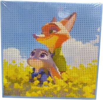 5d Diamond Painting rabbit round drill 20*20 لوحة الارنب لوحات ماسية مشدوده علي ايطار