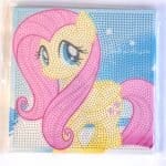 5d Diamond Painting Unicorn round drill 20*20 لوحة اليوني كورن لوحات ماسية مشدوده علي ايطار