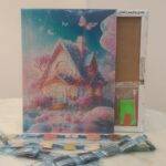 لوحه ماسيه البحر مشدود علي خشب