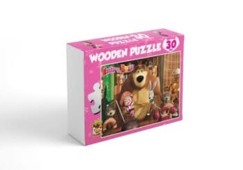 Wooden Jigsaw Puzzles Masha for Adults 30 Piece Puzzle for Adults 30  بازل ماشا خشب قطعة