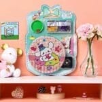 5d Diamond Painting Clock bear round drill 20*20 ساعه الدب لوحات ماسيه