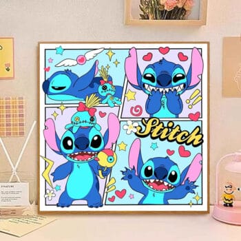 5d Diamond Painting Egypt stitch round drill 20*20 لوحة استيتش لوحات ماسية مشدوده علي ايطار