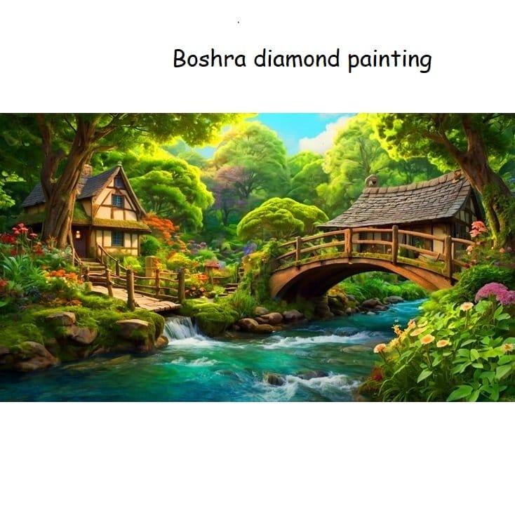Boshra diamond painting 60x80 A 093