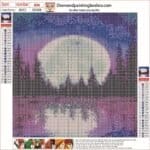 A013-30X30CM–diamondart egypt full moona