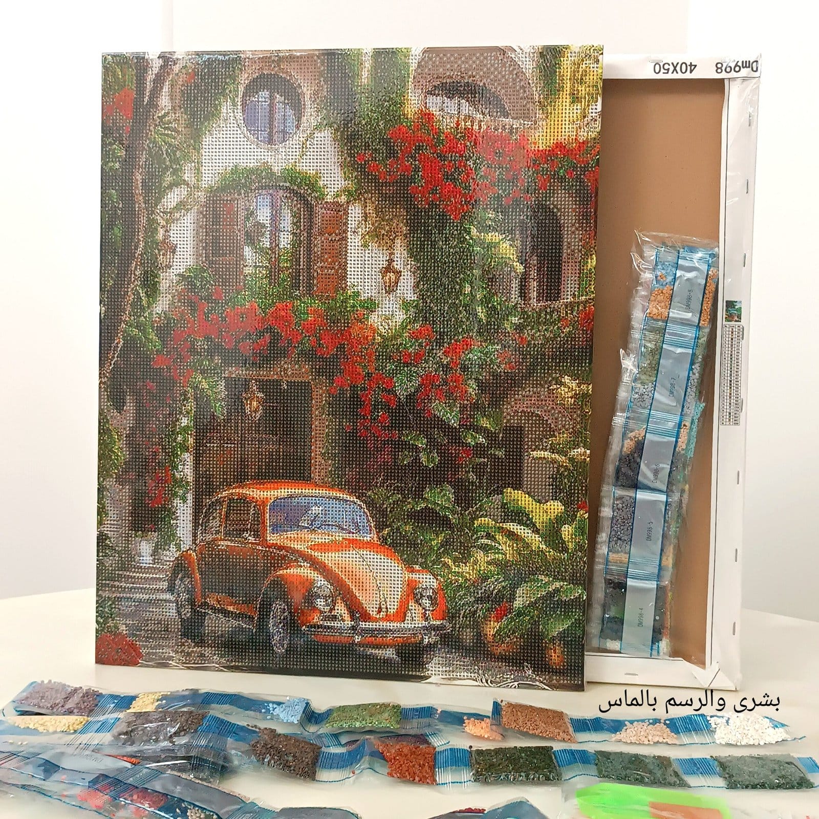 Diamond painting egypt car 5d Diamond painting Egypt car full round drill 40*50 لوحة ماسية السياره